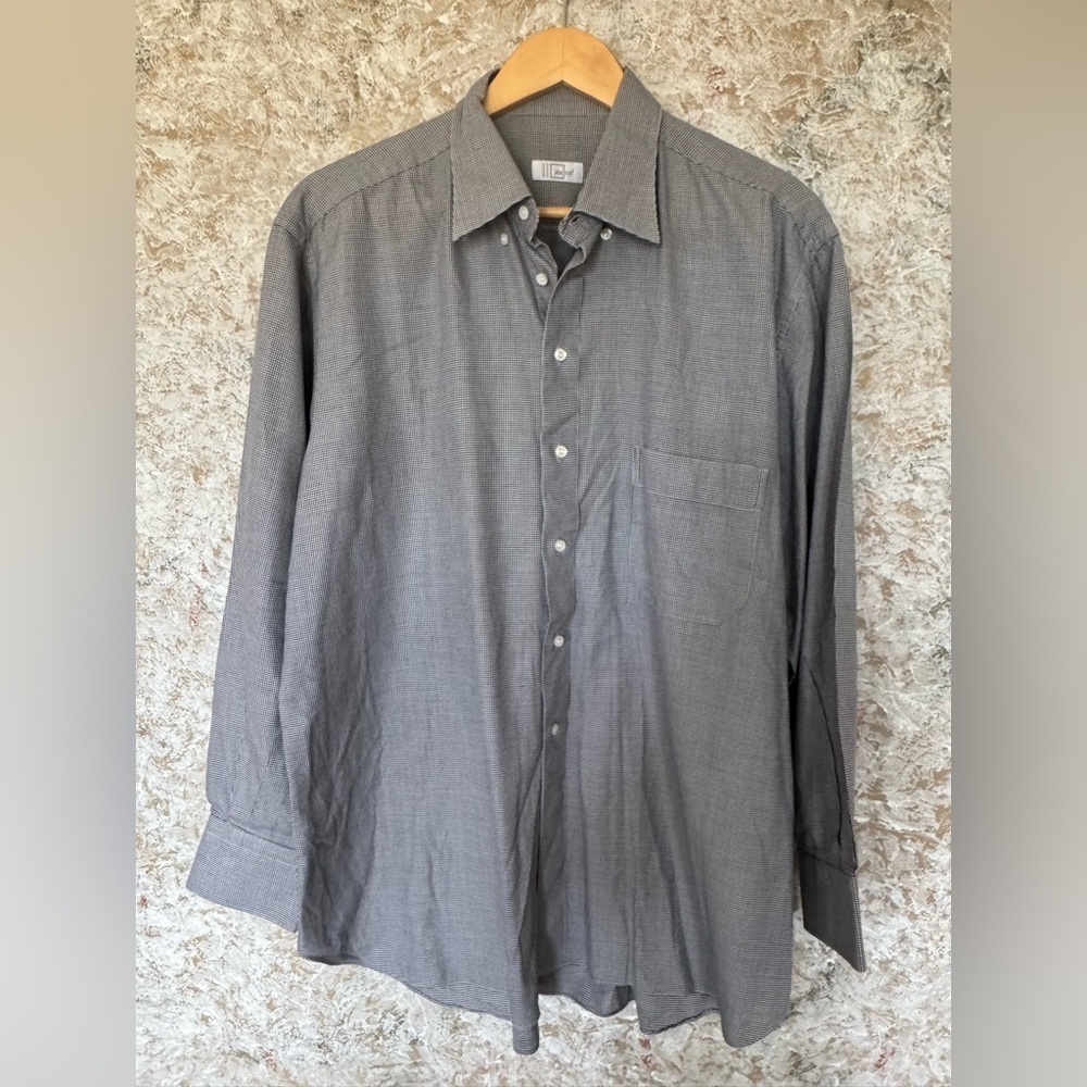 Mens Gray Dress Shirt